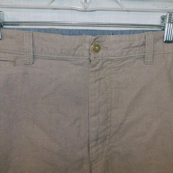 LL Bean Mens Standard Fit 40 Brown Tan Casual Shorts - Picture 5 of 9